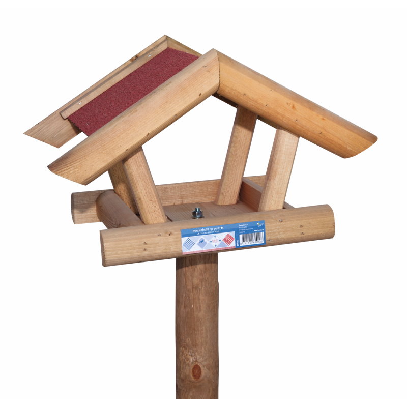 Voederhuis dakleer rood 114cm