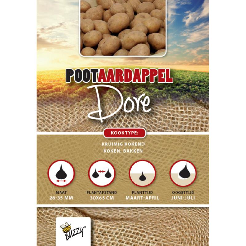Seed Potatoes Dore 1 kg
