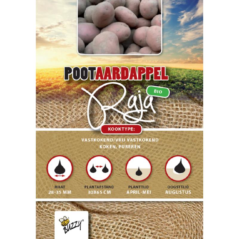 Pootaardappel Bio Raja/ Alouette  1 Kg