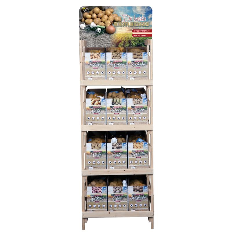 Display Aardappelen 12 soorten