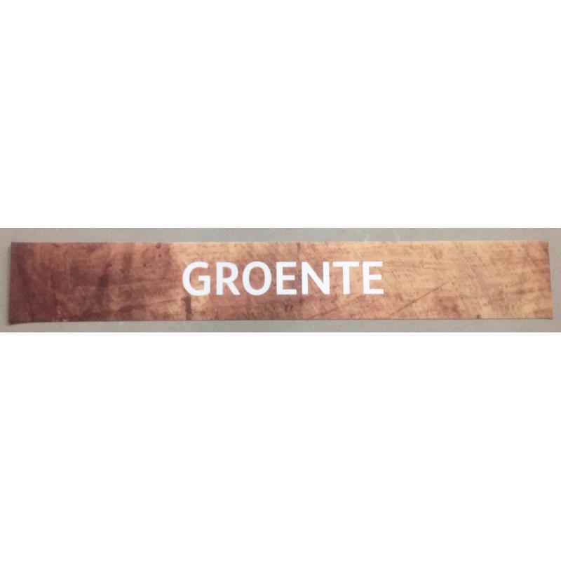 Magneetposter tbv Horizontaal Groente