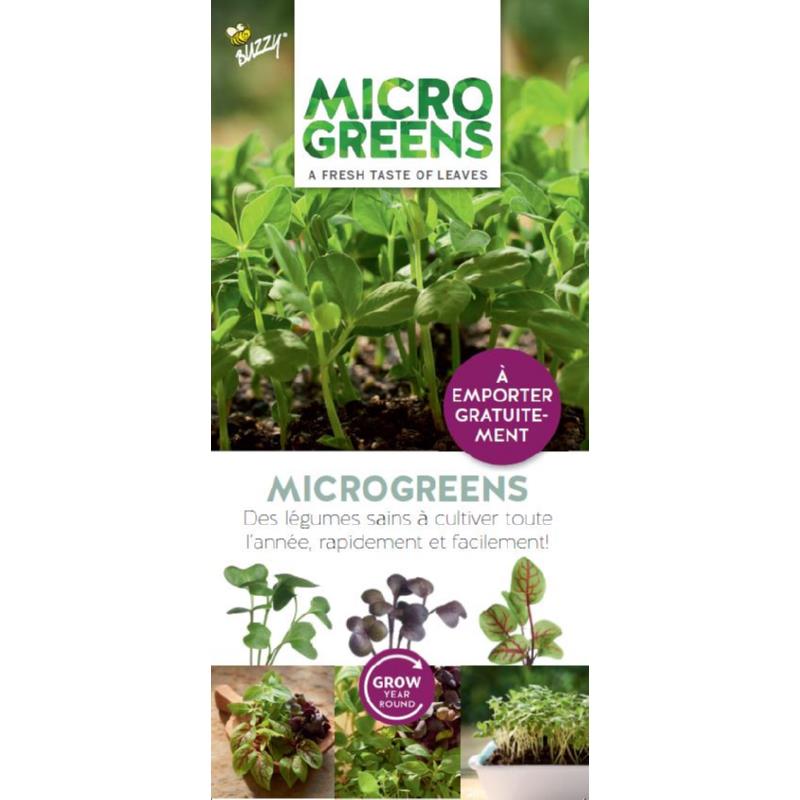 Brochure Buzzy Microgreens French