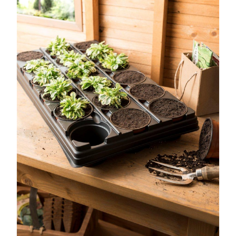 Grow-it  Groei Tray 18x9cm potjes rond 56x30,5 (4)
