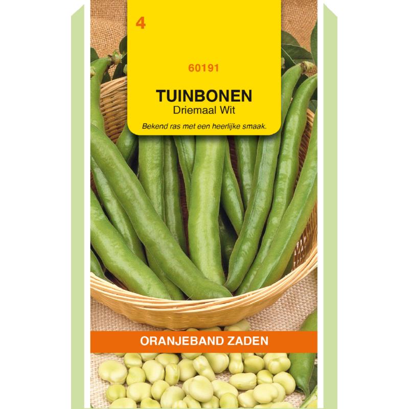 Oranjeband® Broad Beans Threefold White, 100g