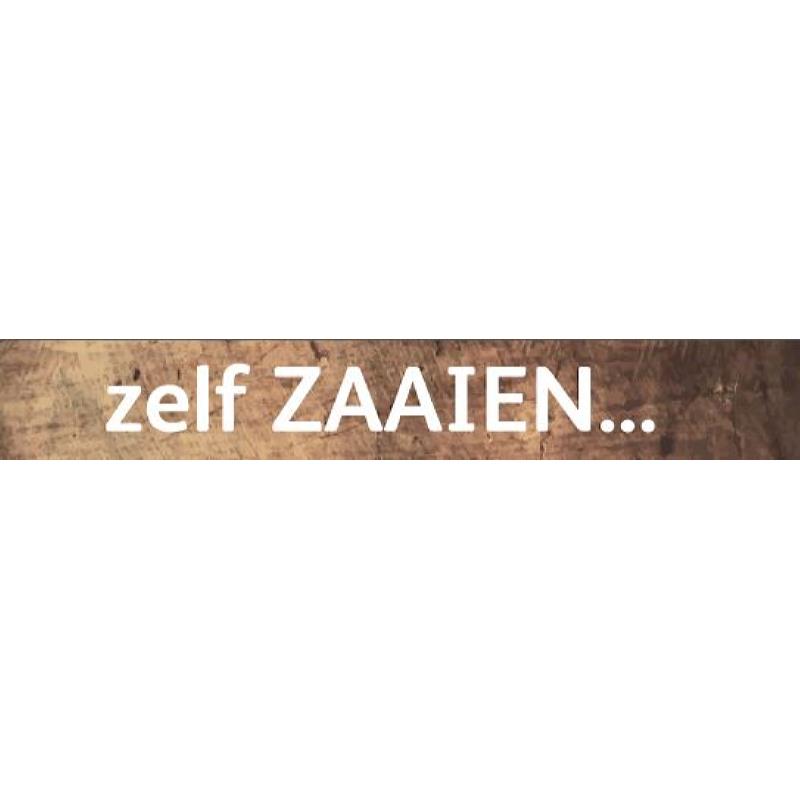 Magnetposter Horizontaal zelf zaaien