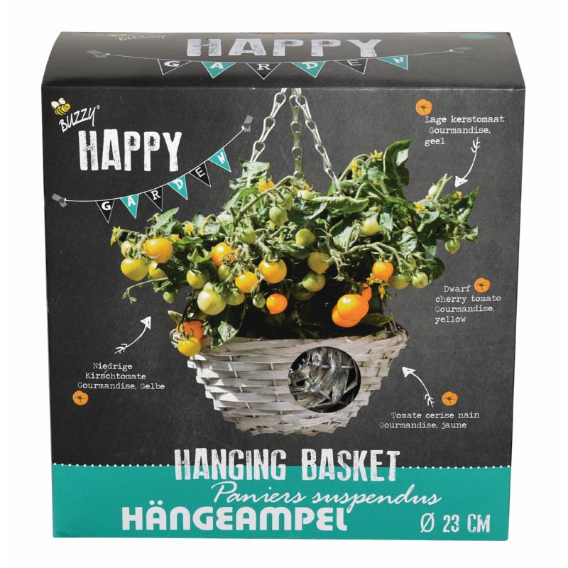 Buzzy® Happy Garden, Hängende Körbe Tomat Cherry Gelbe