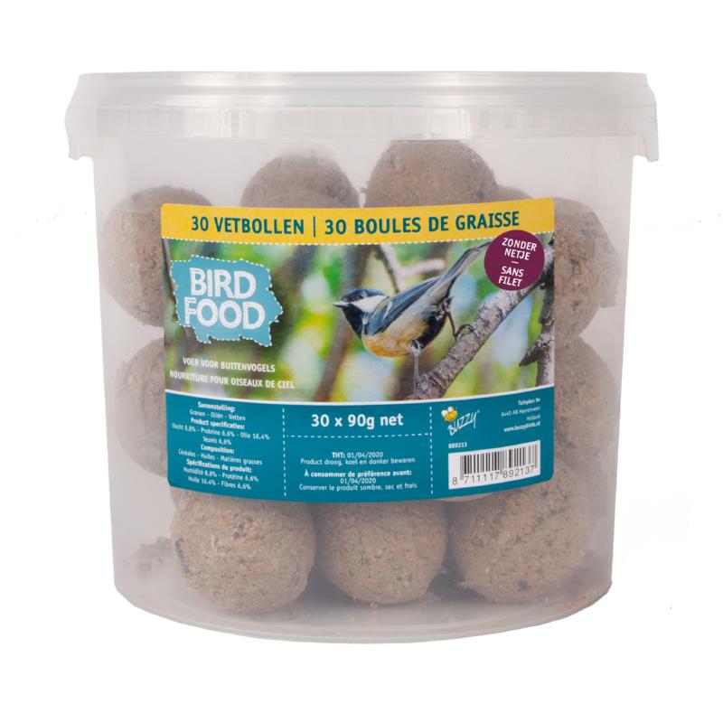 Bûten Boules mésange - Seau de 30x90g (sans filet)