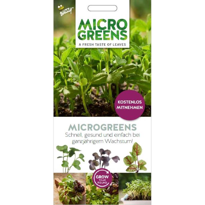 Brochure Buzzy Microgreens Deutsch