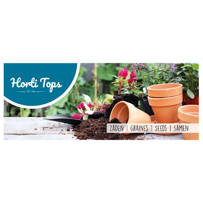 Kopkaart Hortitops 28x68cm