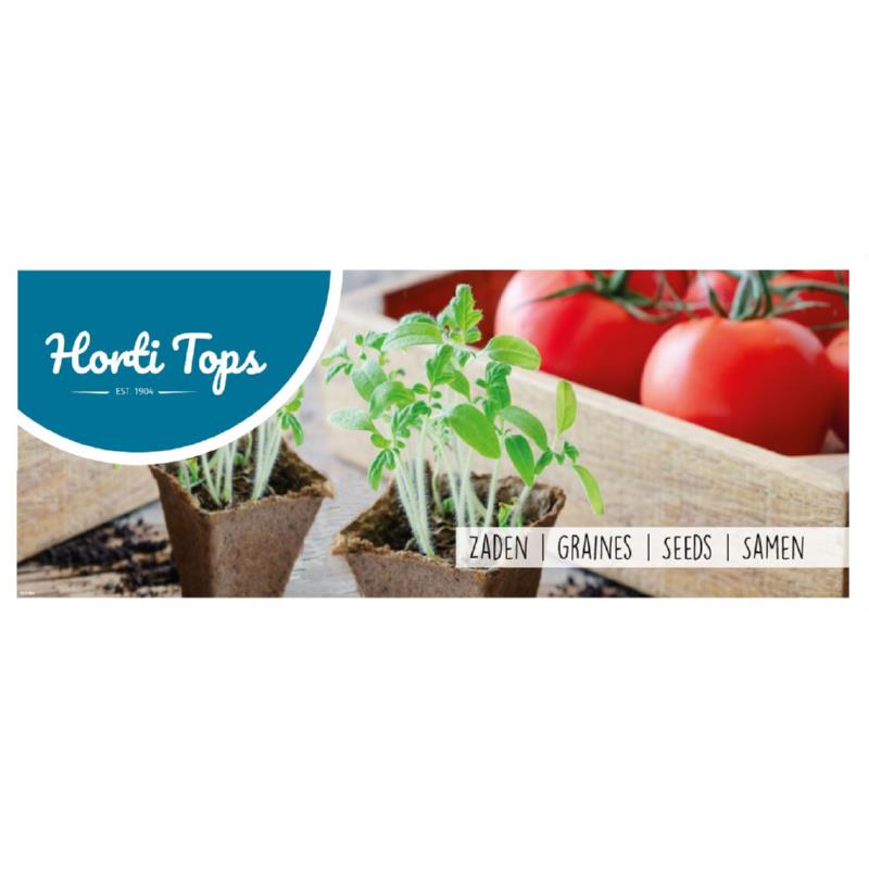 Kopkaart Hortitops 28x94.5cm