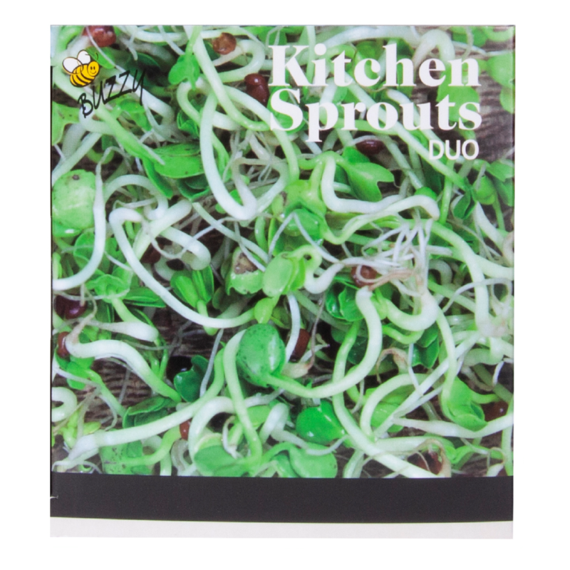 Buzzy® Organic Keimsprossen Duo Sprossenglas mit Samen