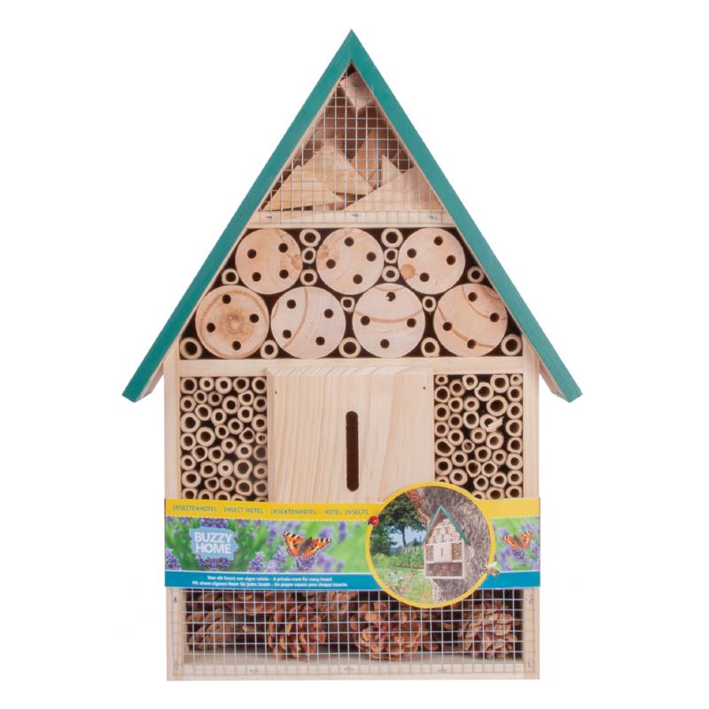 Bûten Home Insecten Hotel Groen 39.5cm