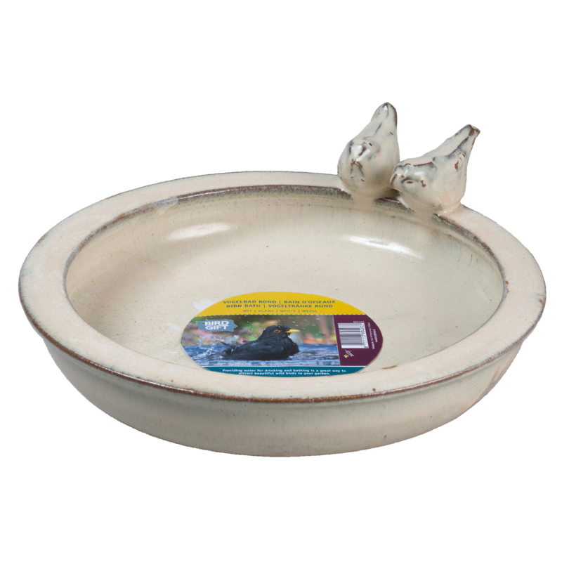 Bird Bath White