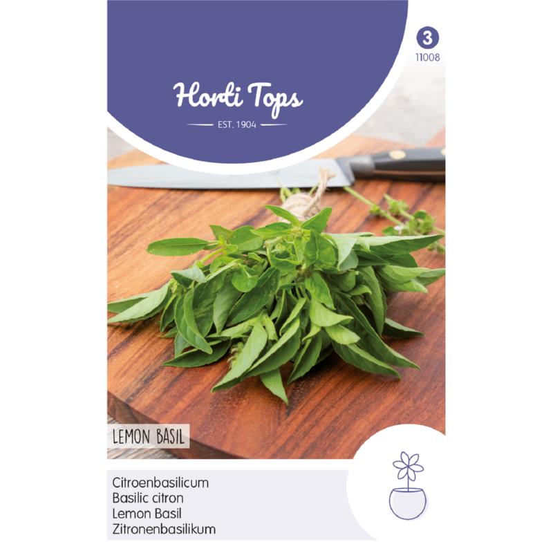 Horti Tops® Lemon Basil Ocimum Basilicum Citriodorum