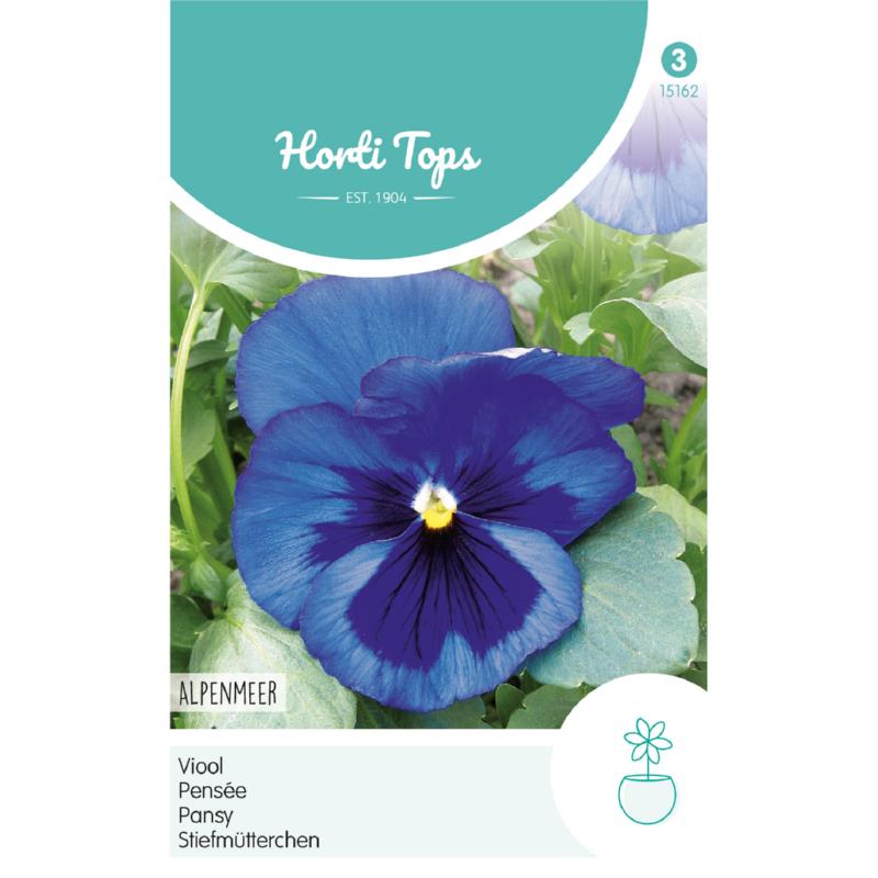 Horti Tops® Viola Wittr. Swiss Giants Blue With Blotch