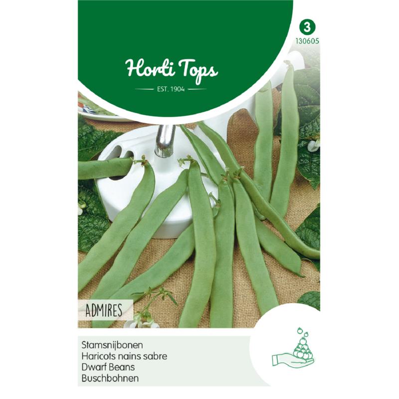 Horti Tops® Dwarf Beans Admires flat podded, 25g