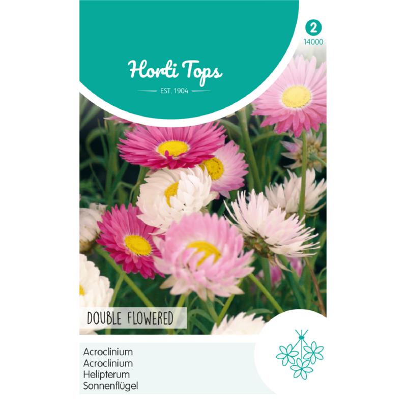 Horti Tops® Acroclinium (Helipterum)  Roseum Dbl Mixed