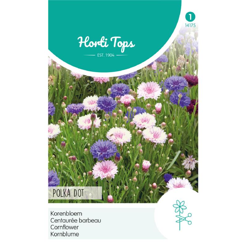 Horti Tops® Centaurea Cyanus Polka Dot Dwf Dbl Mixed