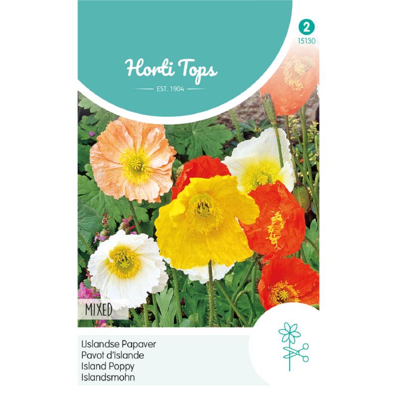Horti Tops® Papaver Nudicaule Mixed / Iceland Poppy