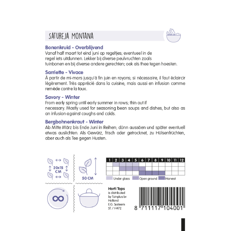 Horti Tops® Savory - Winter