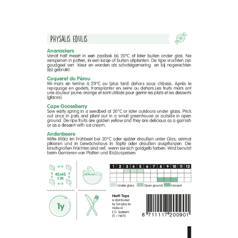 Horti Tops® Cape Gooseberry