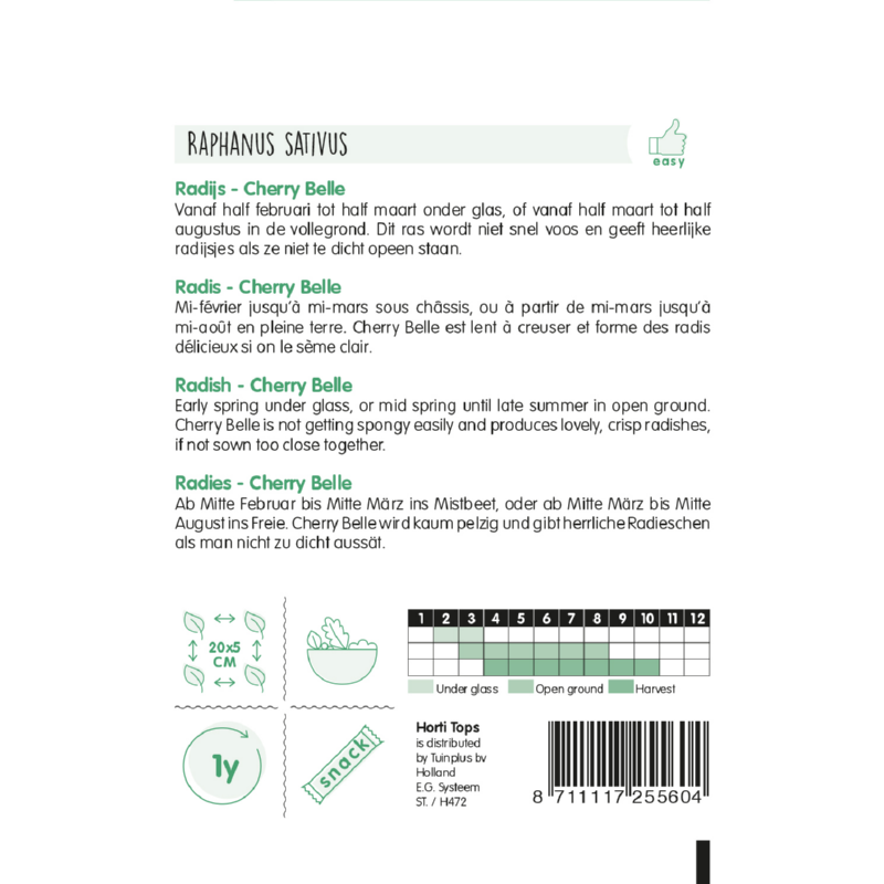 HT Radijs Cherry Belle