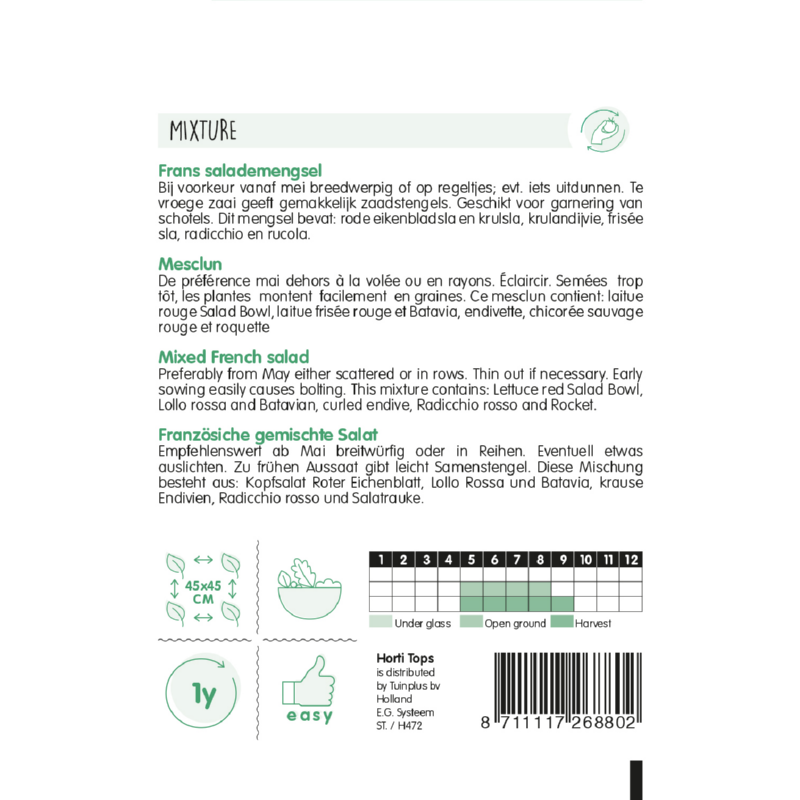 Horti Tops® French Mixed Salad