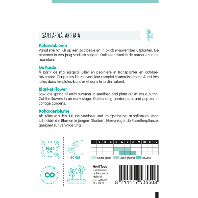 HT Gaillardia, Kokardebloem