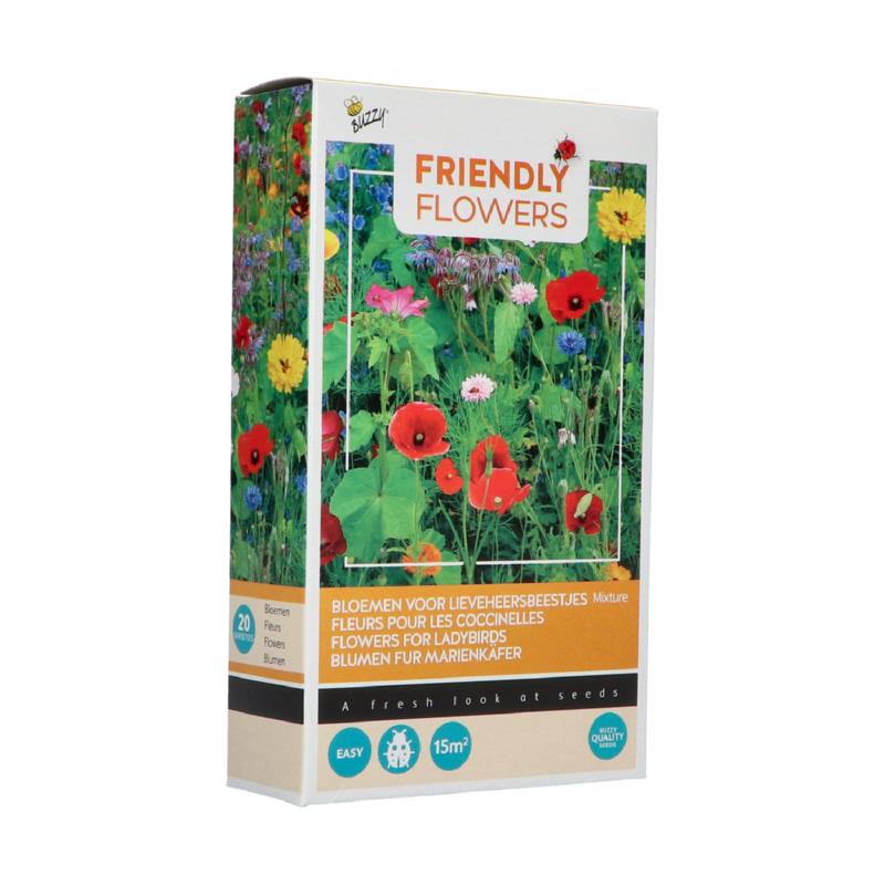 Buzzy® Friendly Flowers Mix Lady Bug 15m²