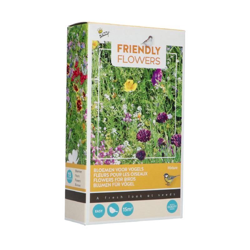 Buzzy® Friendly Flowers Mix Birds 15m²