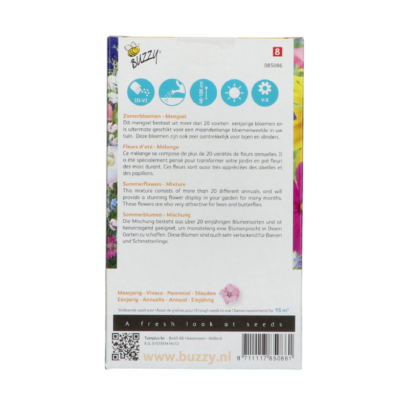 Buzzy® Friendly Flowers Flower Meadow 15m²