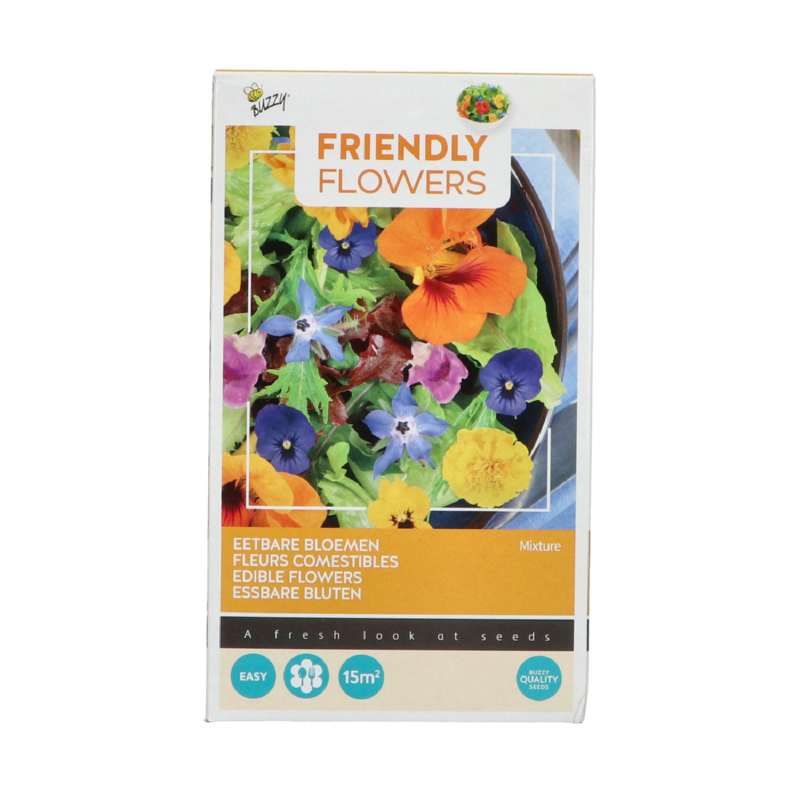 Buzzy® Friendly Flowers Edible Flowers 15m²