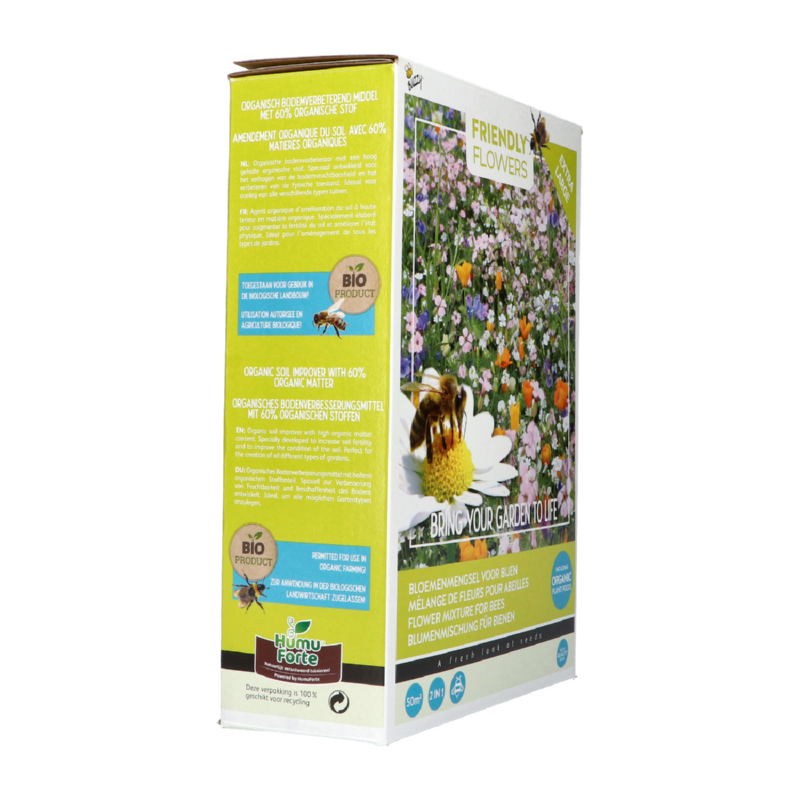 Buzzy® Friendly Flowers XL Bees 50m²