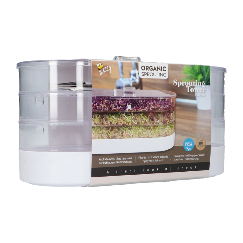 Buzzy® Organic Keimsprossen Keimschale