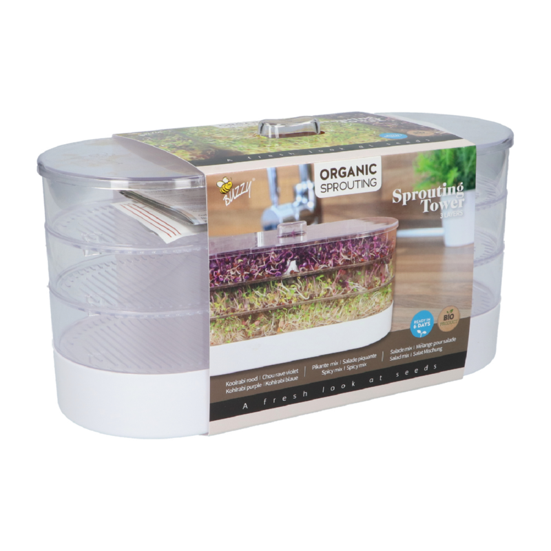 Buzzy® Organic Keimsprossen Keimschale