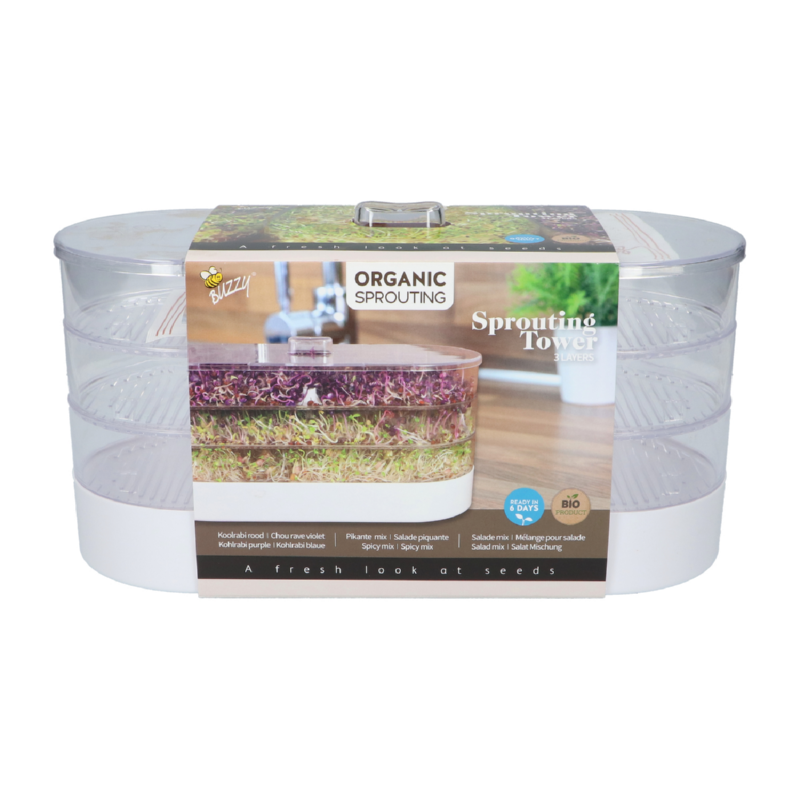 Buzzy® Organic Keimsprossen Keimschale
