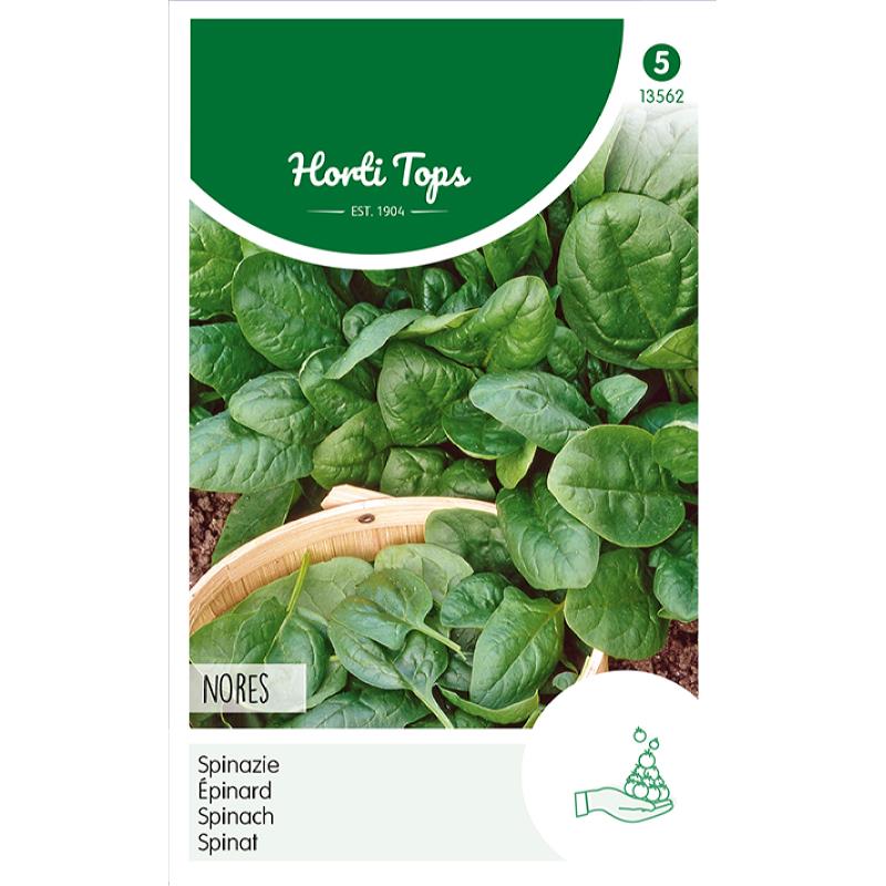 Spinach Nores (Viking) Round Seeded, 100g