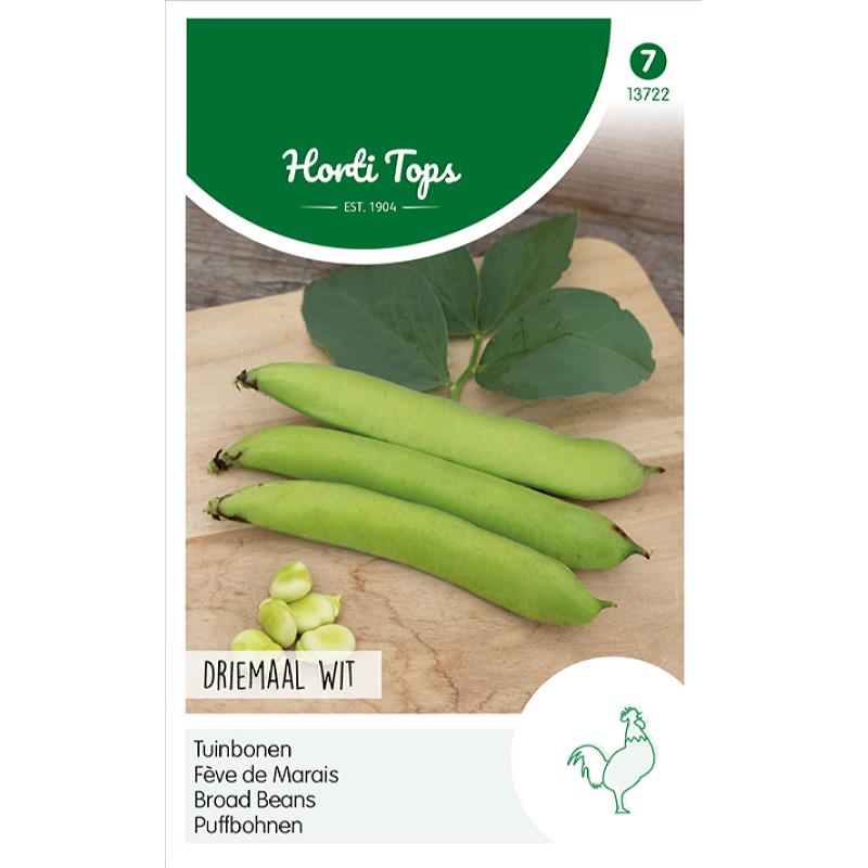 Broad Beans Threefold White, 250g