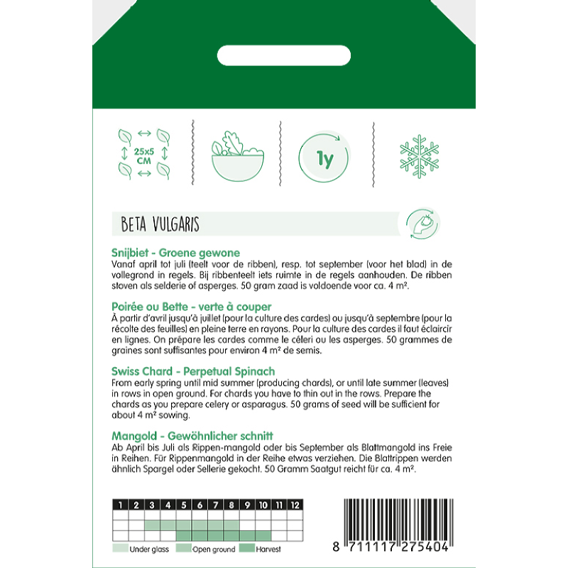 Horti Tops® Spinach Beet/Swiss Chard Fordhook Giant