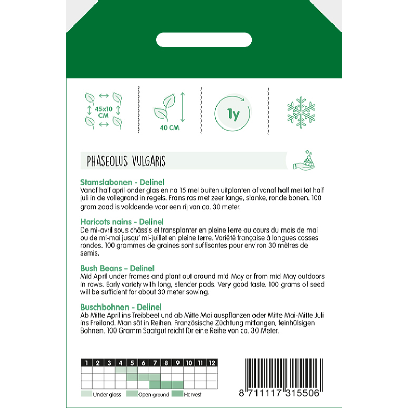 Stamslabonen Delinel, 100g