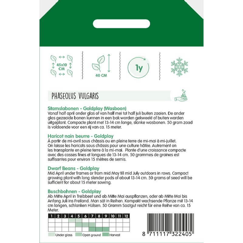 Bushbeans Goldplay, 50g