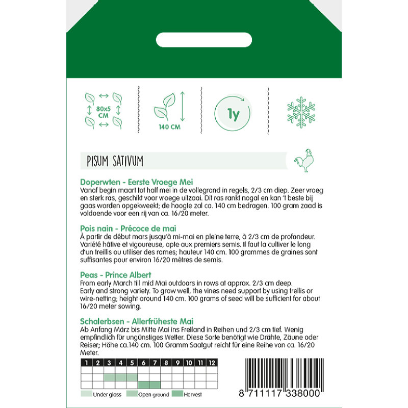 Peas Prince Albert, 100g