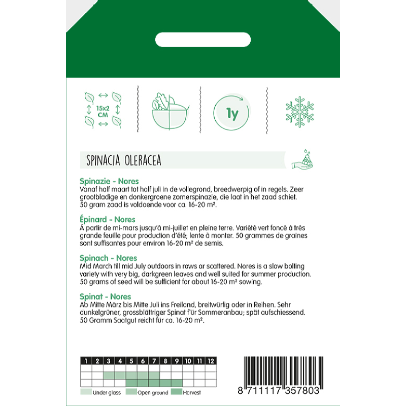 Spinach Nores (Type Viking), 50g