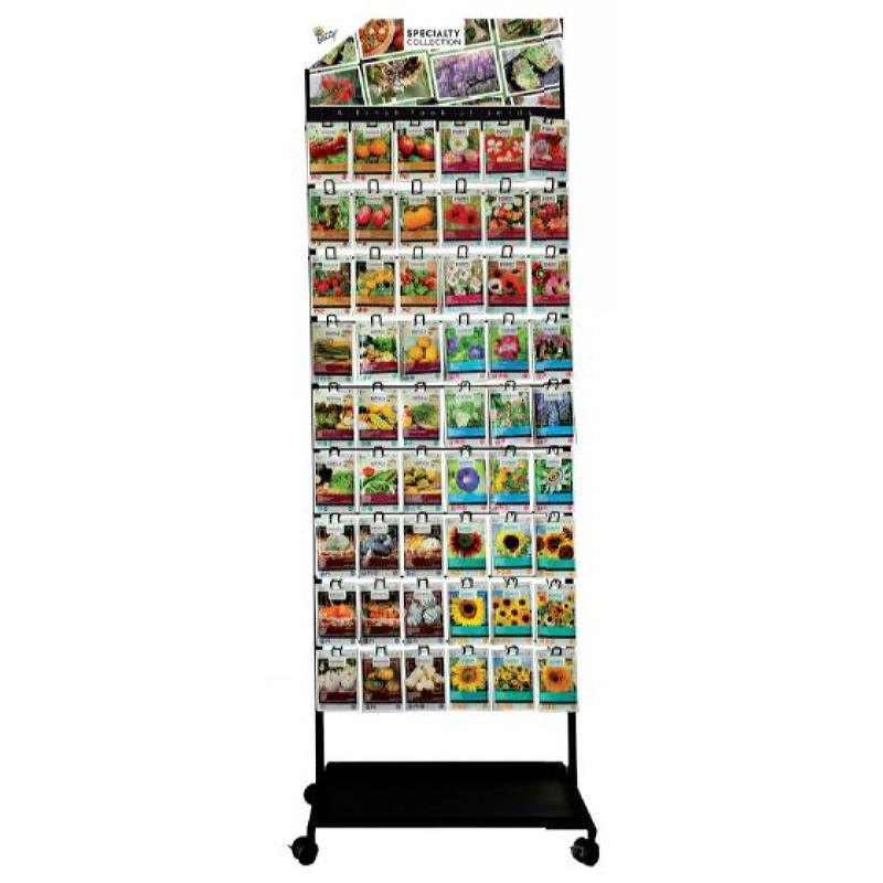 Display Buzzy Seeds 6x9 pos.metaal 40x70x175(