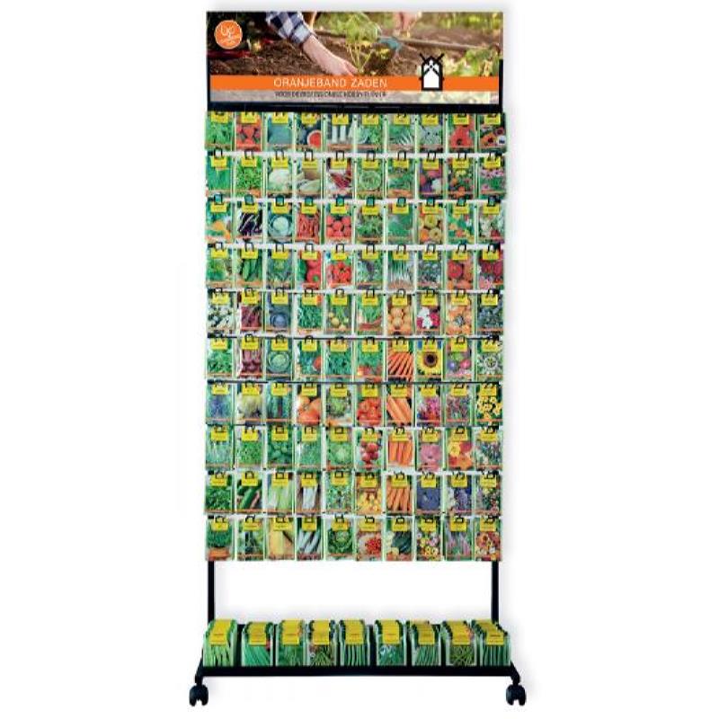 Display ledig HT/OBZ Seeds 10x10 pos.metaal 175x102x40cm