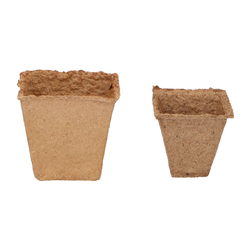 SOGO Biodegradable pots square 6cm 10pcs
