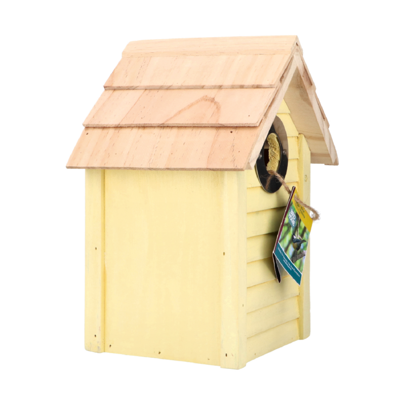 Bûten Home Nistkast Beach Hut Bonaire Gelb