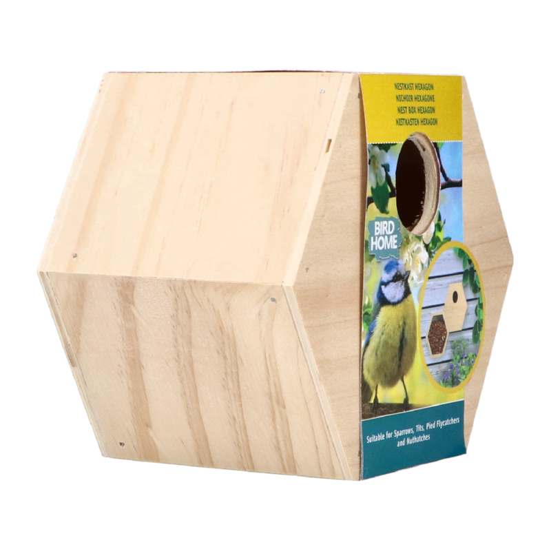 Bûten Home Hexagon Nestbox blue tits