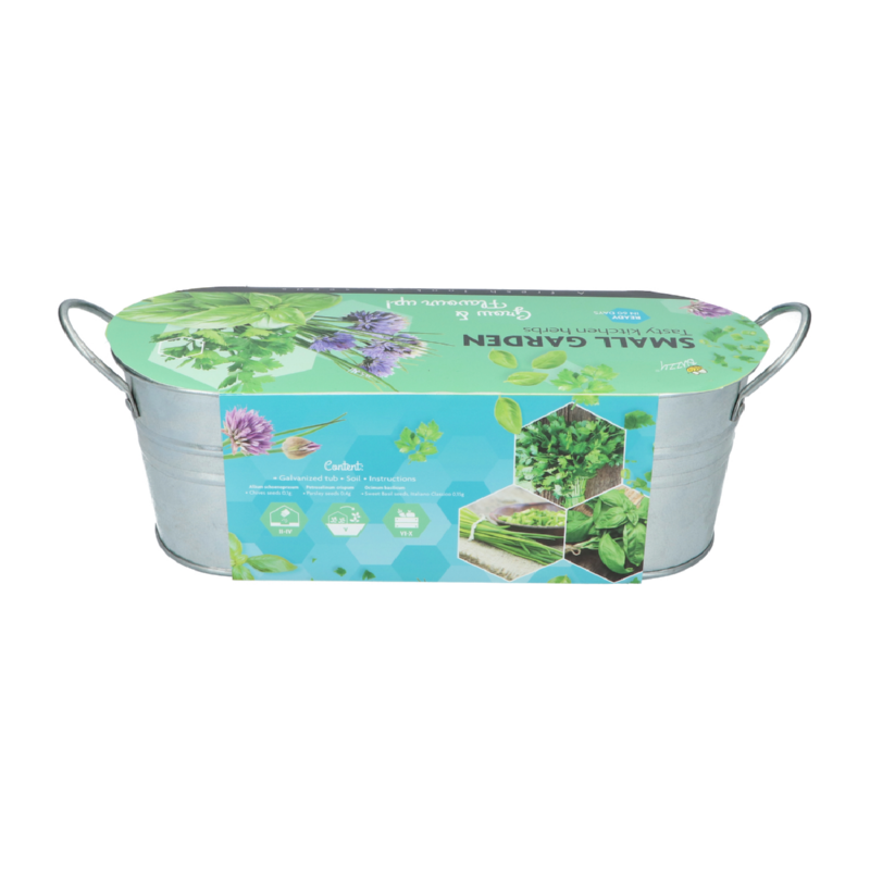 Buzzy® Zinken Wanne Small Garden Tasty kitchen herbs