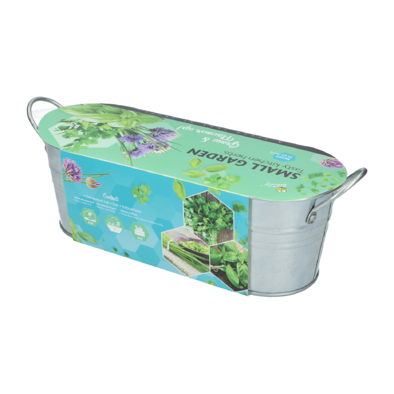 Buzzy® Zinken Wanne Small Garden Tasty kitchen herbs